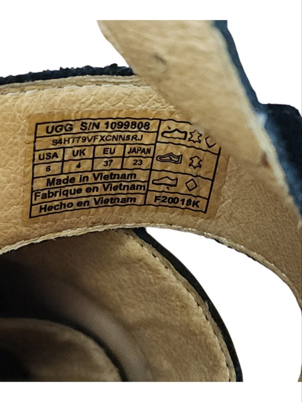 UGG Braelynn Platform Sandals, Womens 6 - Picture 10 of 11